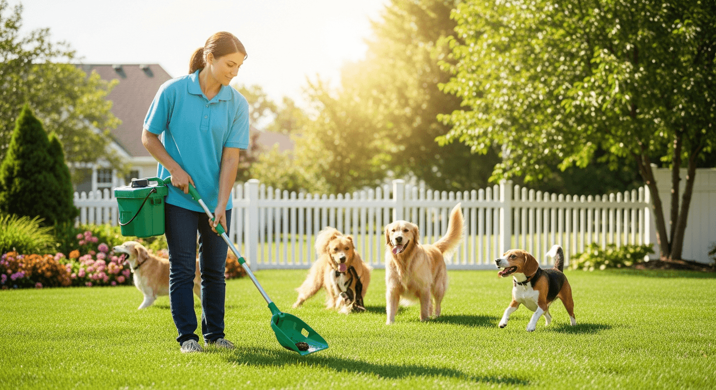 Professional residential pet waste removal service for homes in Eastern Ohio and Western PA
